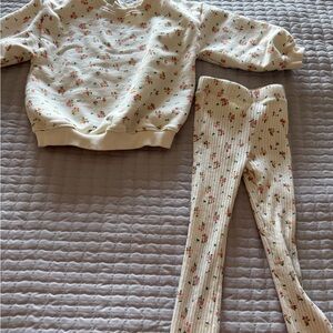 Zara Cream Floral Set